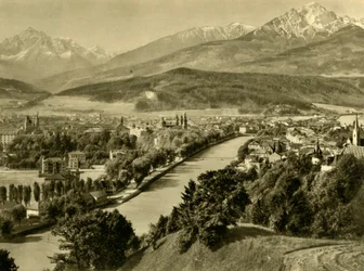 Innsbruck, Tyrolen, Österrike, c1935.