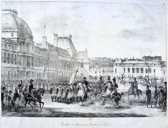 Installation av regeringen i Tuilerierna, 1800-talet