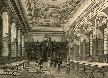 Interiör av Stationers Hall, 1876, 1897.
