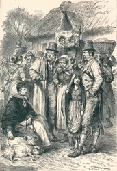 Irländska bönder, 1896