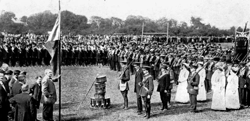 Irländska nationella frivilliga, nationalisternas Maryborough-kår, 1914