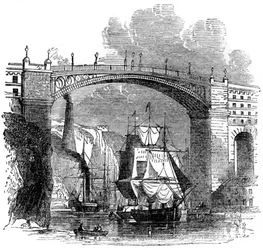 Järnbro vid Sunderland, 1886