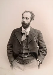 Isaak Levitan, rysk konstnär, c1880-c1890-tal