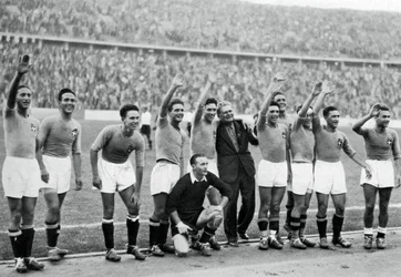 Italiens fotbollslandslag, Olympiska spelen i Berlin, 1936