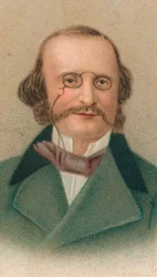 Jacques Offenbach, 1819-1880 tyskfödd fransk kompositör, cellist och impresario, 1911