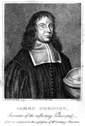James Gregory, skotsk matematiker, ca 1670
