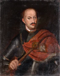 Jan Kazimierz Sapieha 16371730, Grand Hetman av Litauen, tidigt 1700-tal.