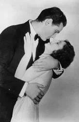 Janet Gaynor 1906-1984 och Charles Farrell 1901-1990, amerikanska skådespelare, 1900-talet