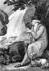 Jean-Jacques Rousseau, fransk politisk författare, 1787