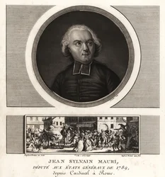 Jean-Sylvain Mauri eller Jean-Sifrein Maury (1746-1817), fransk kardinal, ärkebiskop och biskop av Montefiascone