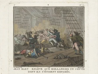 Jean Bart i slaget vid Texel den 29 juni 1694, 1789.