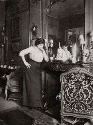 Jeanne Julia Bartet, fransk skådespelerska, 1901