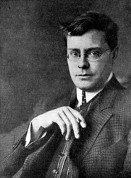 Jeffery Farnol 1878-1952, engelsk författare, tidigt 1900-tal