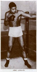 Joe Louis, amerikansk boxare, 1938