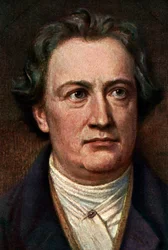Johann Wolfgang von Goethe 1749-1832, tysk författare, c1920-talet