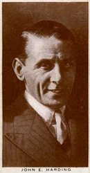 John E Harding, brittisk boxningschef och matchmaker, 1938