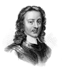 John Hampden, engelsk politiker och soldat från 1600-talet, ca 1850