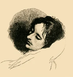 John Keats, 1821, c1876.