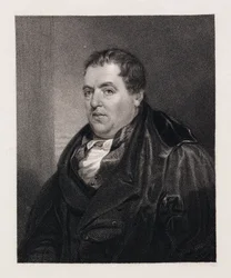John Leslie, skotsk matematiker och fysiker, tidigt 1800-tal