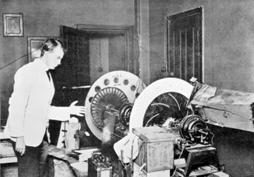 John Logie Baird 1888-1946, skotsk elektroingenjör och pionjär inom tv, 1920-talet