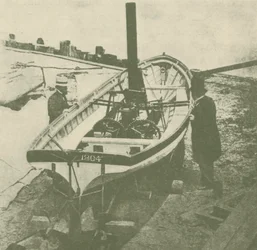 John Stevenss Twin-Screw Steamer, byggd 1804, c1930.