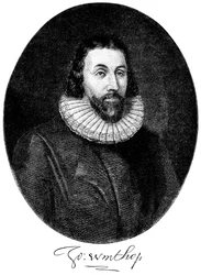 John Winthrop, engelsk puritansk nybyggare i Amerika, 1600-talet c1880
