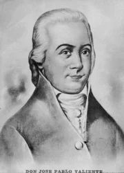 José Pablo Valiente, 1740-1817, 1920-talet