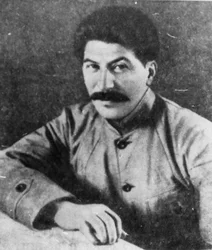 Josef Stalin, georgiskfödd sovjetisk kommunistisk revolutionär och ledare, 1918