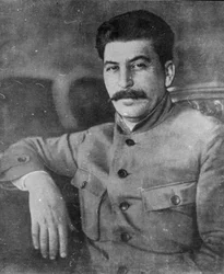 Josef Stalin, georgiskfödd sovjetisk kommunistisk revolutionär och ledare, maj 1923