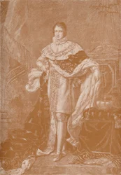 Joseph Bonaparte - Kung av Neapel, kung av Spanien, Comte De Survilliers, c1808, 1896