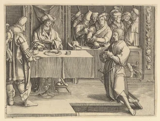Joseph Tolkning Pharoahs Dreams kopia, 1640-70.