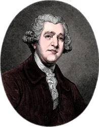 Josiah Wedgwood, engelsk industriman och krukmakare från 1700-talet, ca 1880.