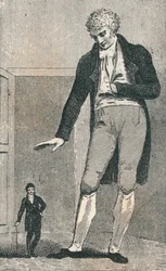 Jozef Boruwlaski 1739-1837 och Patrick Cotter OBrien 1760-1806, c1780 1894