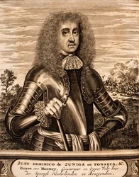 Juan Domingo de Zúñiga y Fonseca, greve av Monterrey 1640-1716, 1675.