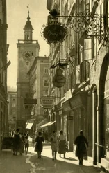 Judengasse, Salzburg, Österrike, c1935.