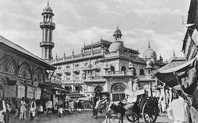 Juma Masjid, Bombay, Indien, 1900-talet