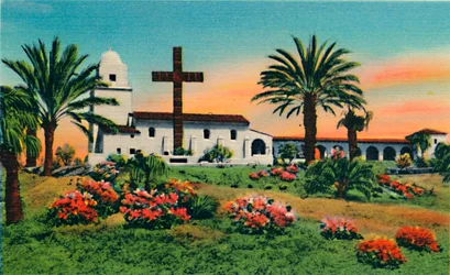 Junipero Serra-museet, Gamla stan. San Diego, Kalifornien, c1941