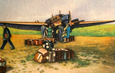 Junkers G 24 L passagerarplan, 1920-talet, 1932.