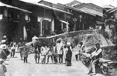 Kailana, Chakrata, Indien, 1917