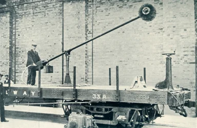 Att hålla tunnlarna rena, 1922.