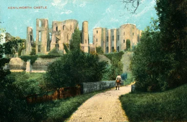 Kenilworth Castle, sent 1800-tidigt 1900-tal.