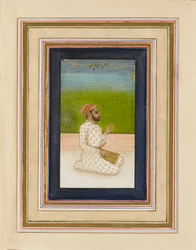 Khan-e-Alam, befälhavare för armén Shah Jahan, möjligen 1600-talet