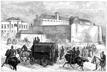 Kilmainham fängelse, Dublin, c1800-talet