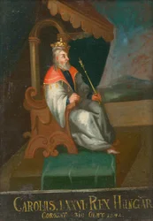 Kung Karl I av Ungern och Kroatien 1288-1342, första hälften av 1700-talet..