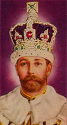 Kung Georg V vid sin kröning, 1911 1935