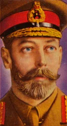 Kung George V i fältklänning under första världskriget, c1914-c1918 1935