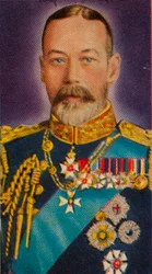 Kung George V i flottans amirals uniform, 1935