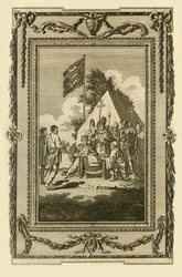 Kung John undertecknade Magna Charta, 5 juni 1215, 1783.