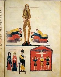 Kung Nebukadnessar II (630-561 f.Kr.) (miniatyr), 976