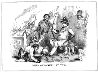 Kung OConnell i Tara, 1843
